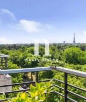 Paris 16 - Duplex vue Tour Eiffel - Bois de Boulogne